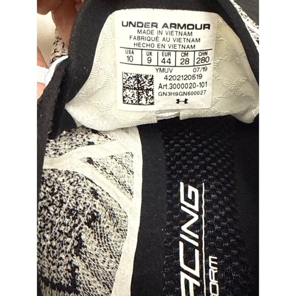 NEW Under Armour UA Men's Speedform Miler Track Spikes Pro Grip Black Size 10 - Picture 7 of 8